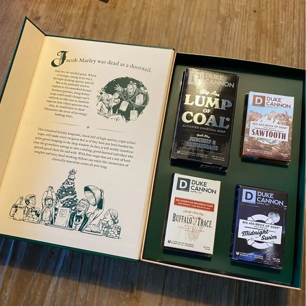 Duke Cannons NEW Tale of Naughty & Nice Boxed Soap Gift Set